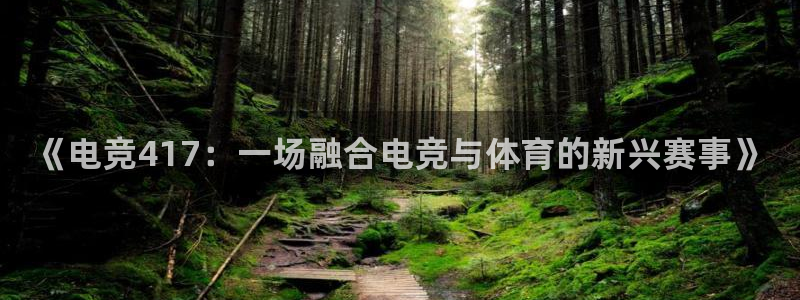 一竞技app下载安装：《电竞417：一场融合电竞与体育的新兴赛事》