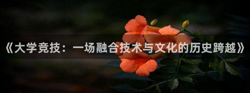 一竞技app下载安装：《大学竞技：一场融合技术与文化的历史跨越》