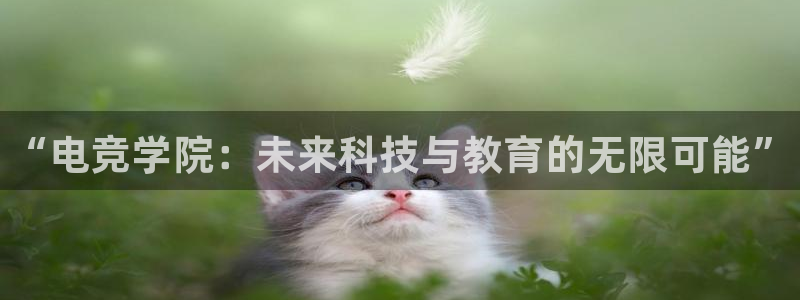 一竞技网址：“电竞学院：未来科技与教育的无限可能”
